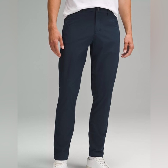 Lululemon Other - Lululemon Mens Gray ABC Pant Classic Fit 5 Pocket 38 X 34 NWT $138​​